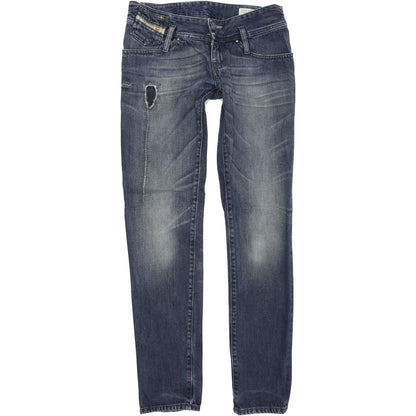 Diesel Matic 008UJ Women Blue Straight Slim Jeans W27 L32