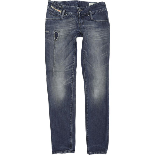 Diesel Matic 008UJ Women Blue Straight Slim Jeans W27 L32