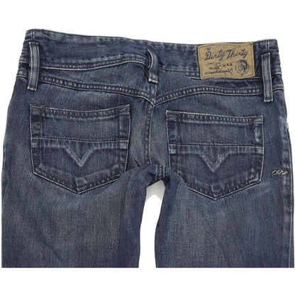 Diesel Matic 008UJ Women Blue Straight Slim Jeans W27 L32