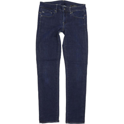 G-Star Midge Mid Women Blue Straight Regular Stretch Jeans W29 L32