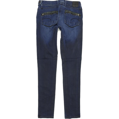 G-Star Women Blue Skinny Slim Stretch Jeans W27 L31
