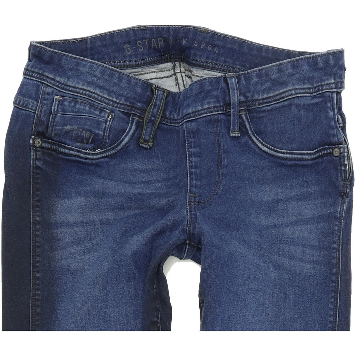 G-Star Women Blue Skinny Slim Stretch Jeans W27 L31