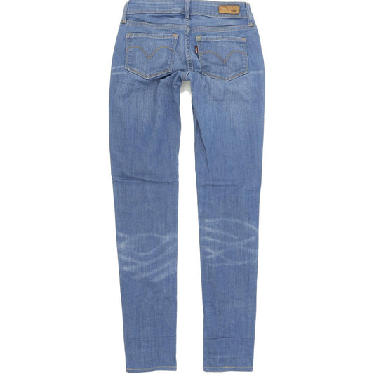 Levi's Women Blue Skinny Slim Stretch Jeans W26 L30