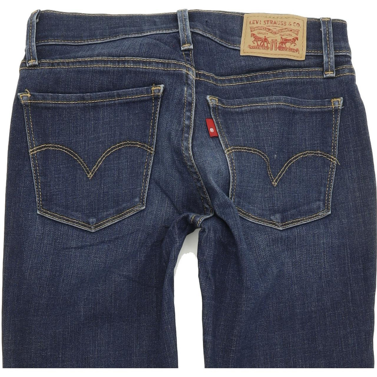 Levi's 710 Women Blue Skinny Slim Stretch Jeans W25 L30