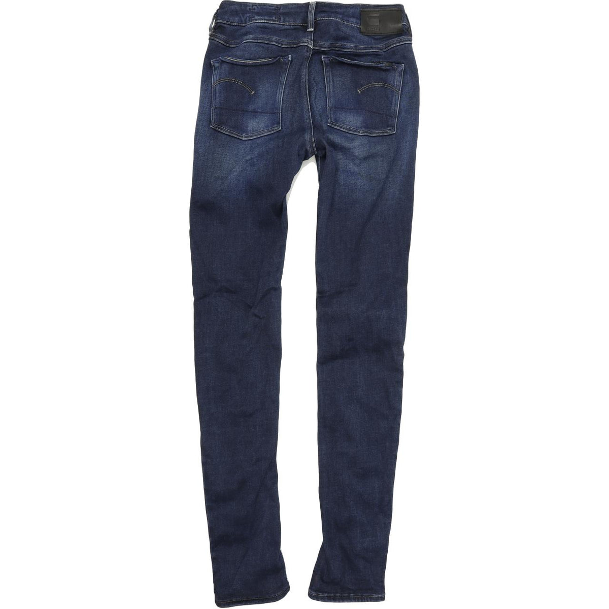 G-Star 3301 Jeg  Women Blue Skinny Slim Stretch Jeans W29 L32