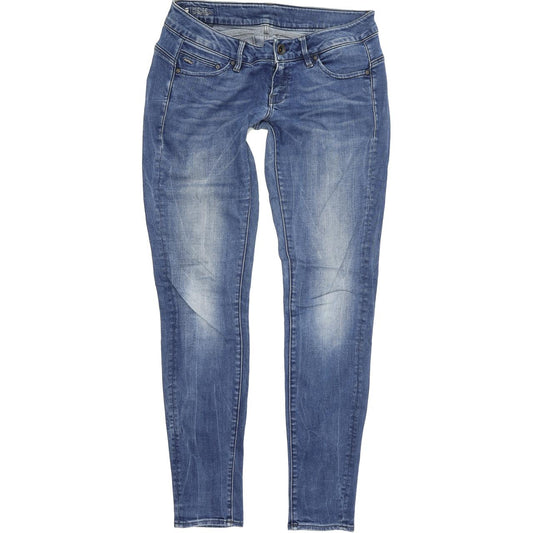 G-Star Midge  Women Blue Skinny Slim Stretch Jeans W28 L32