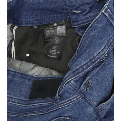 G-Star Lynn Mid Women Blue Skinny Slim Stretch Jeans W27 L32