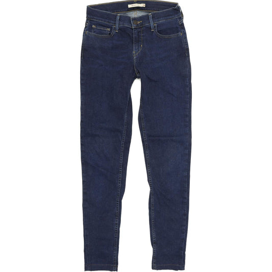 Levi's 710 Women Blue Skinny Slim Stretch Jeans W28 L30