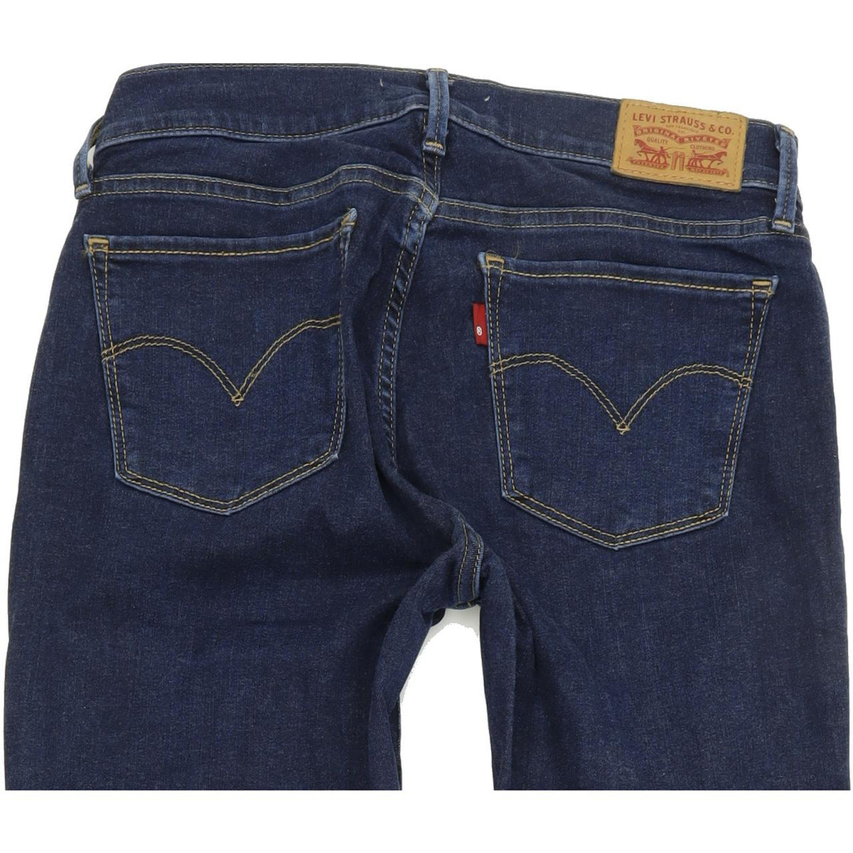 Levi's 710 Women Blue Skinny Slim Stretch Jeans W28 L30