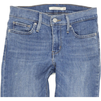 Levi's Slimming  Women Blue Skinny Slim Stretch Jeans W25 L28