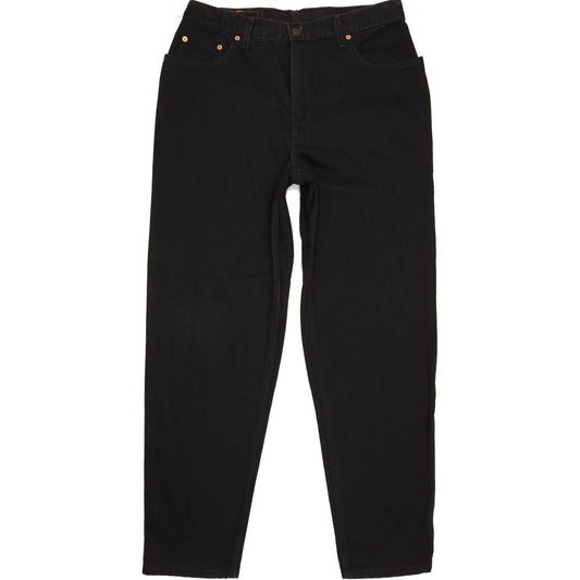 Levi's 726 Men Black Tapered Relaxed Jeans W35 L32