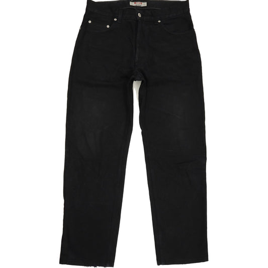 Mustang Oregon Men Black Straight Regular Jeans W33 L30