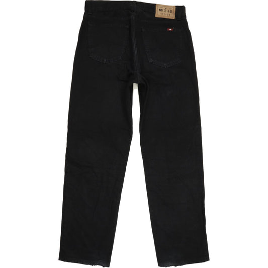 Mustang Oregon Men Black Straight Regular Jeans W33 L30