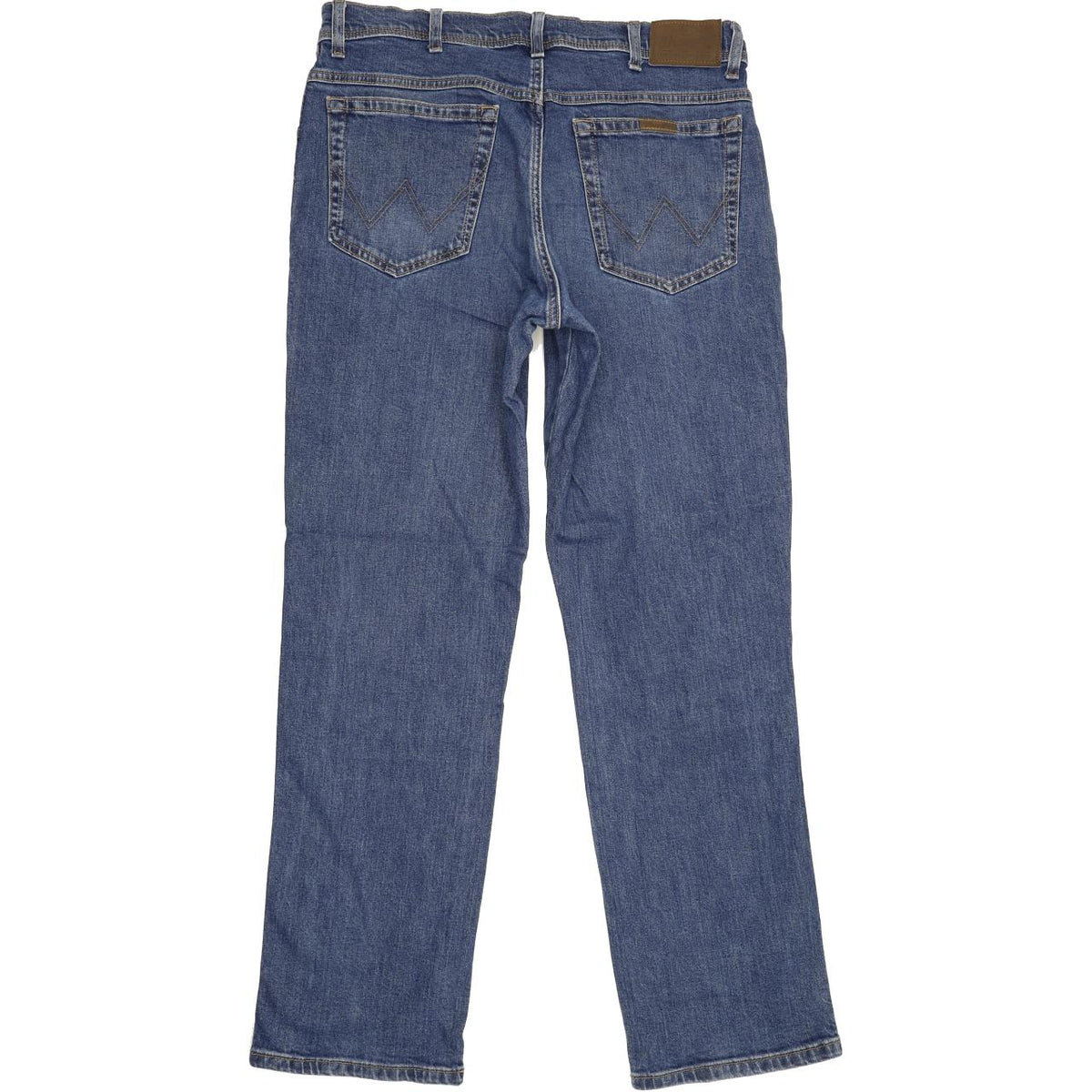 Wrangler Men Blue Straight Regular Jeans W36 L32