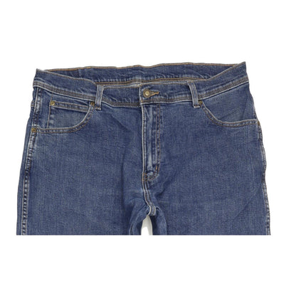 Wrangler Men Blue Straight Regular Jeans W36 L32