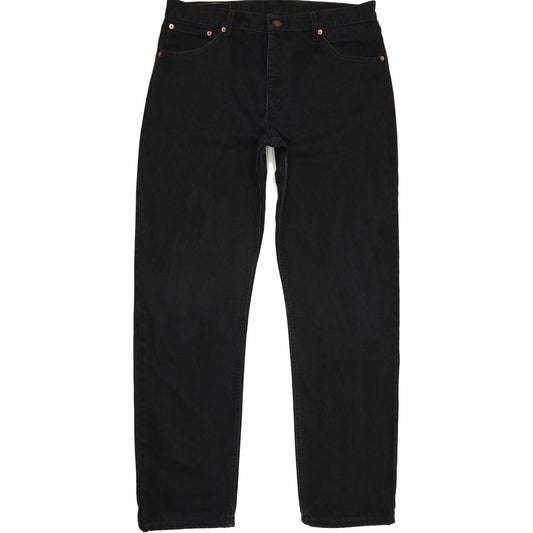 Levi's 521 Men Black Straight Regular Jeans W37 L33
