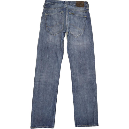 Lee Clark Men Blue Straight Regular Jeans W30 L34
