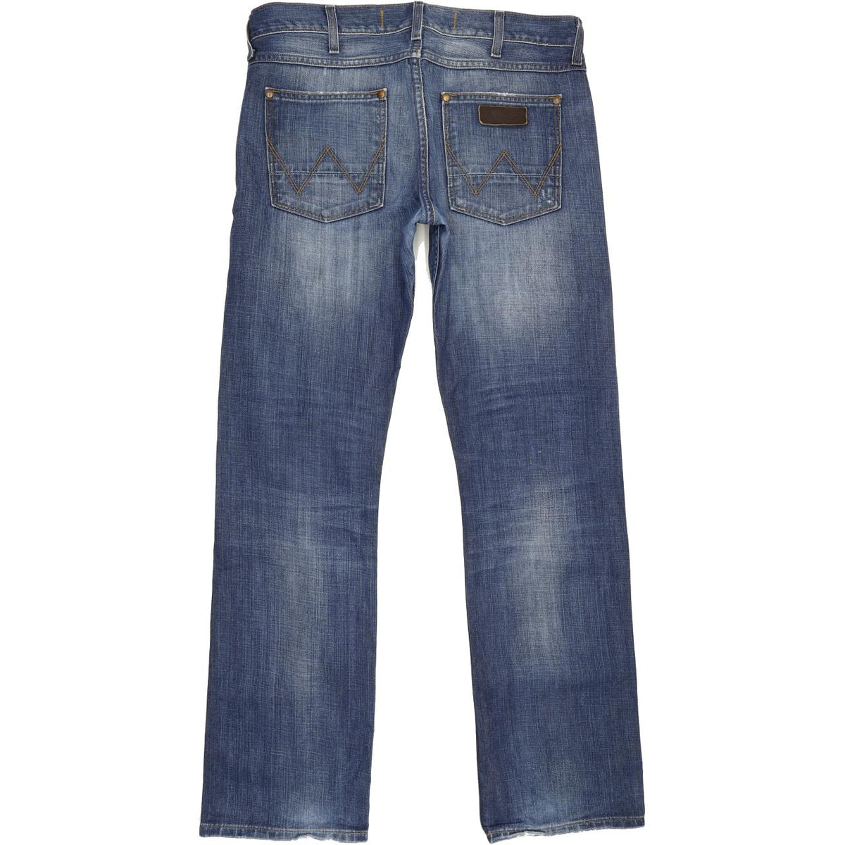 Wrangler Ace Men Blue Straight Regular Jeans W33 L32
