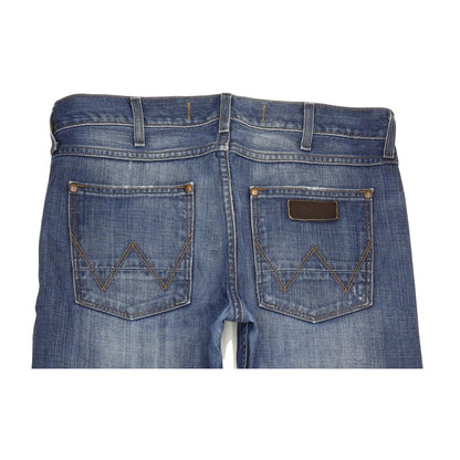 Wrangler Ace Men Blue Straight Regular Jeans W33 L32