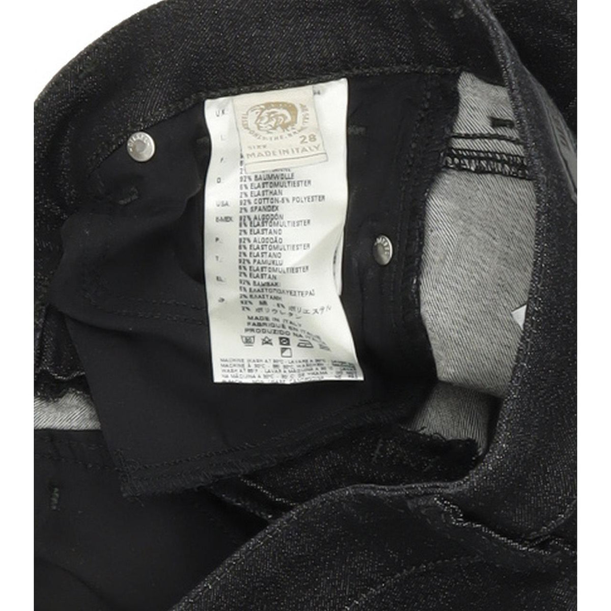 Diesel Doris 0832B Women Black Skinny Slim Stretch Jeans W28 L28
