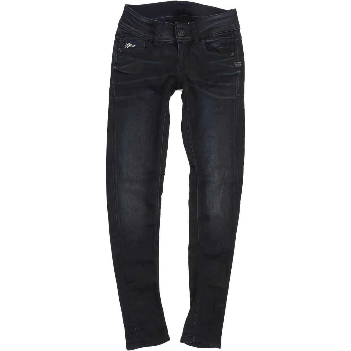 G-Star Lynn Women Blue Skinny Slim Stretch Jeans W25 L31