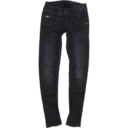 G-Star Lynn Women Blue Skinny Slim Stretch Jeans W25 L31