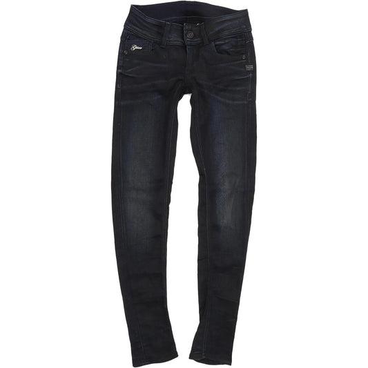 G-Star Lynn Women Blue Skinny Slim Stretch Jeans W25 L31