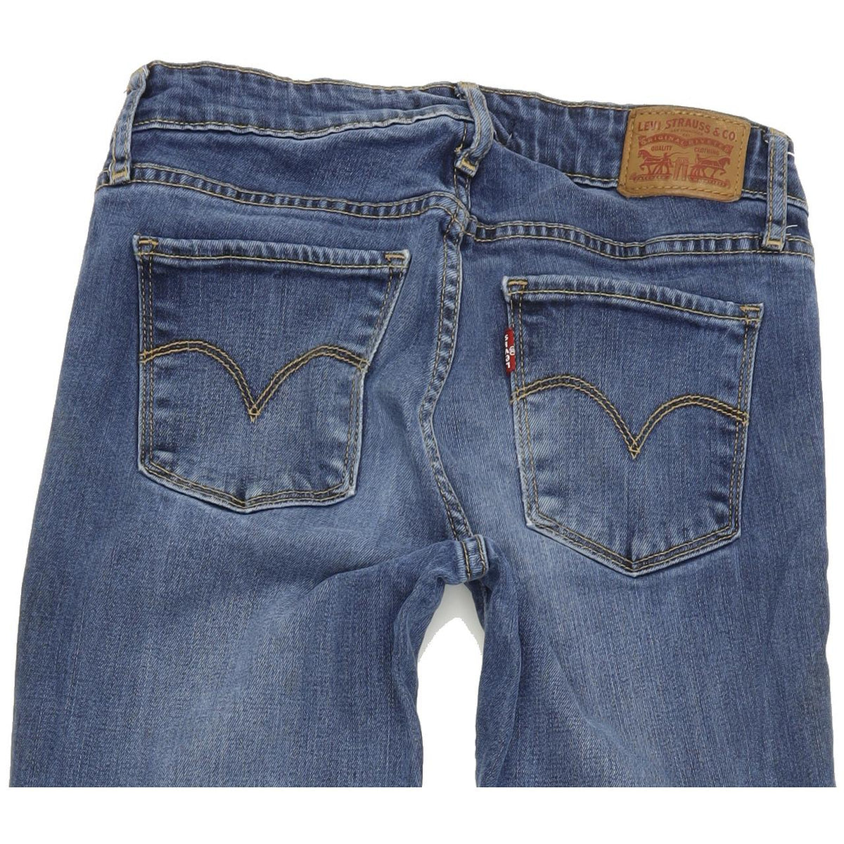 Levi's 711 Women Blue Skinny Slim Jeans W26 L34
