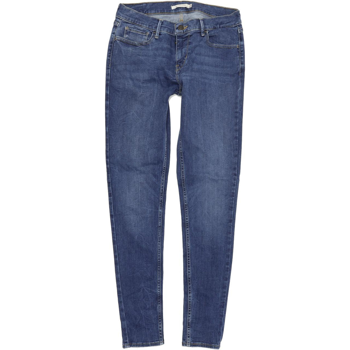 Levi's 710 Super Women Blue Skinny Slim Stretch Jeans W30 L31