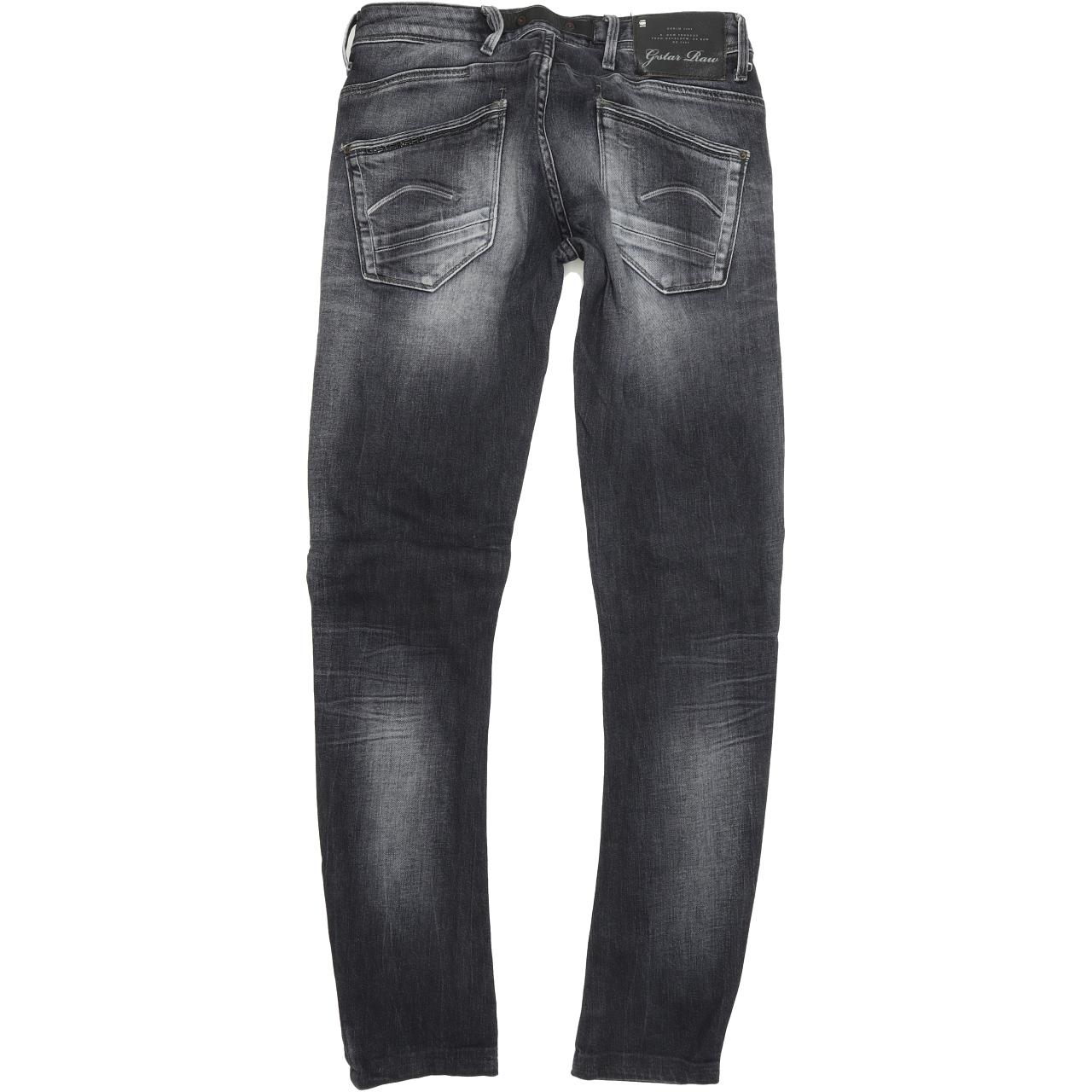 G-Star Avenue Women Blue Skinny Slim Stretch Jeans W28 L32