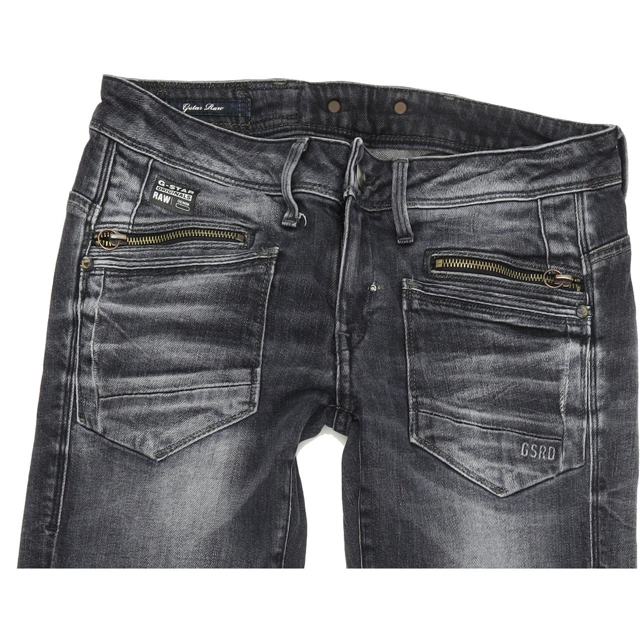 G-Star Avenue Women Blue Skinny Slim Stretch Jeans W28 L32