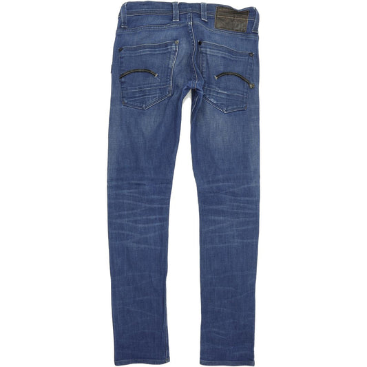 G-Star Defend Men Blue Skinny Slim Stretch Jeans W30 L31