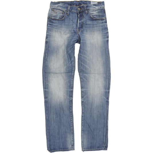 G-Star Men Blue Straight Regular Jeans W30 L32