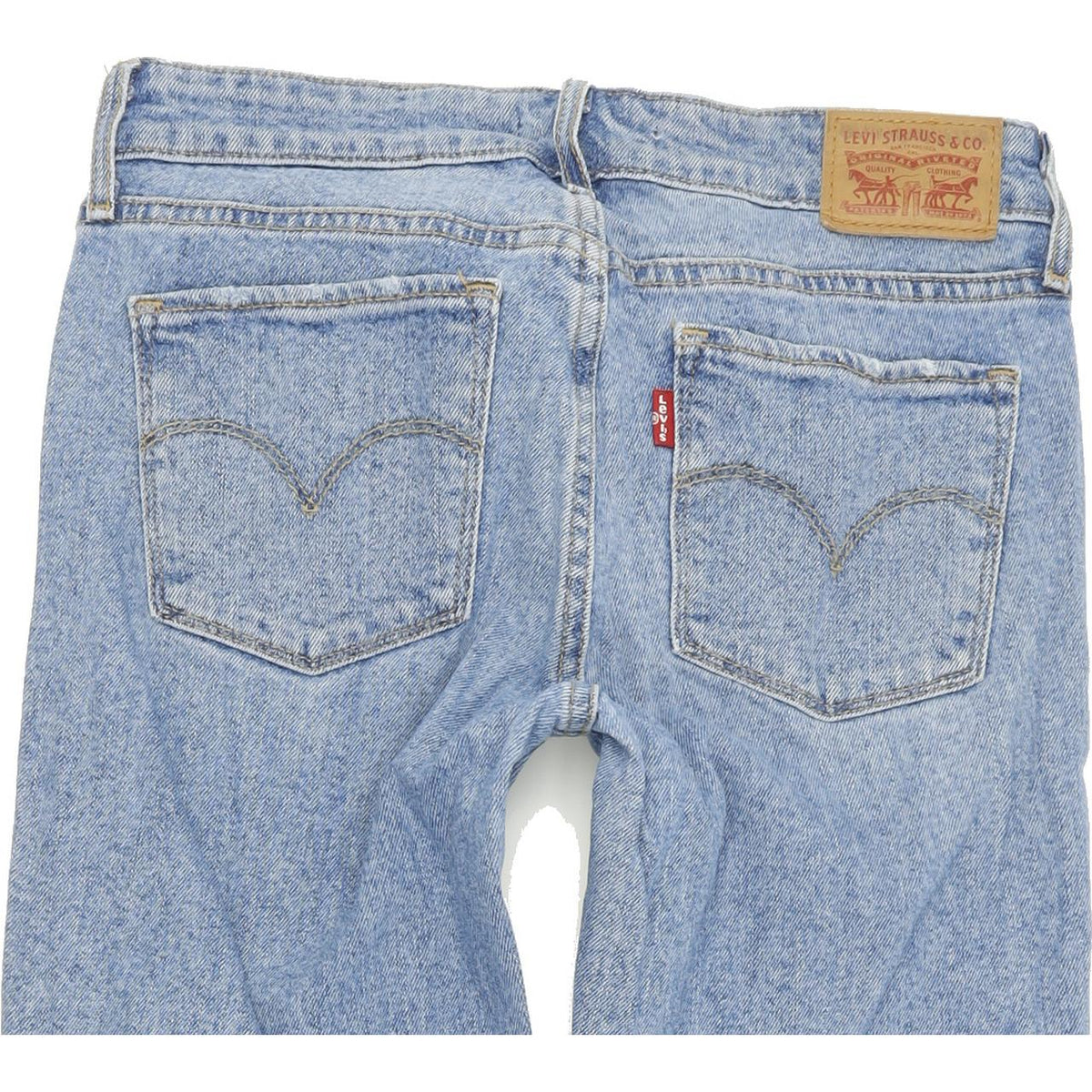 Levi's 711 Women Blue Skinny Slim Stretch Jeans W26 L29