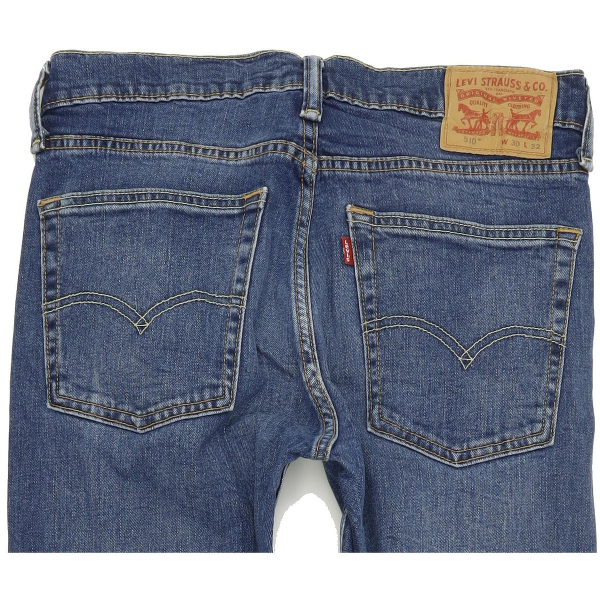 Levi's 510 Men Blue Skinny Slim Stretch Jeans W30 L31