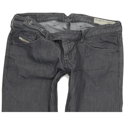 Diesel Cherick 0R7A3  Women Grey Skinny Slim Stretch Jeans W28 L29