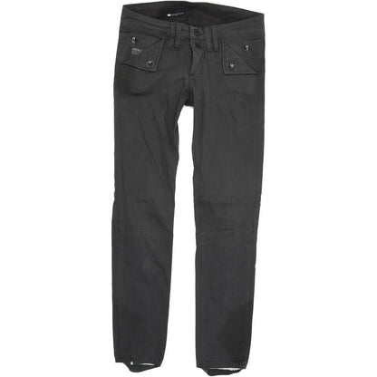 G-Star Adel Chino Women Grey Skinny Slim Stretch Jeans W25 L32