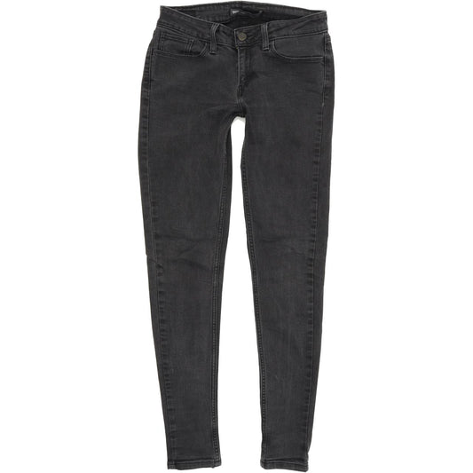 Levi's Legging Women Grey Skinny Slim Stretch Jeans W28 L32