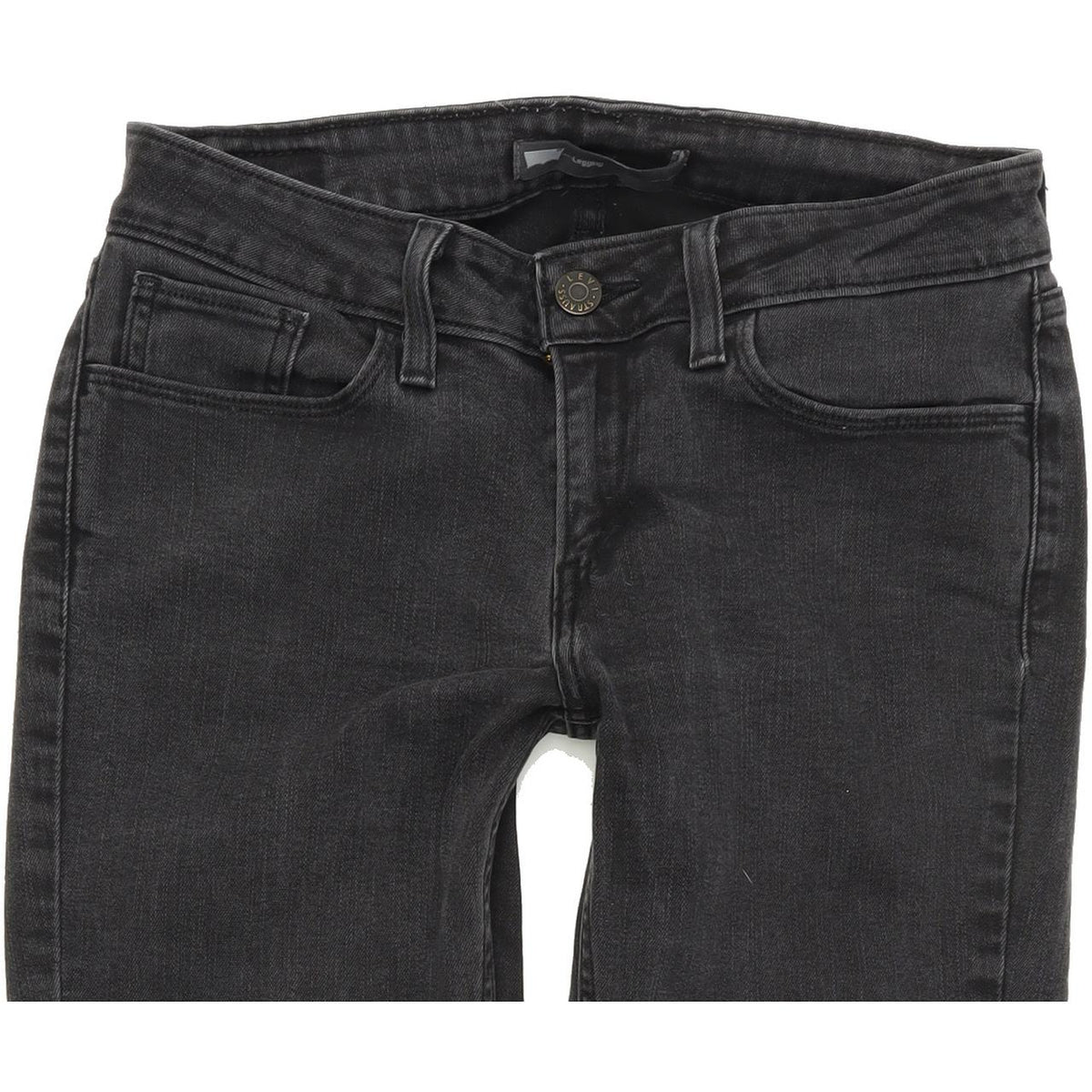 Levi's Legging Women Grey Skinny Slim Stretch Jeans W28 L32