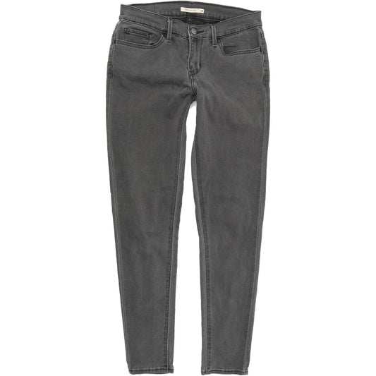 Levi's 710 Super Women Blue Skinny Slim Stretch Jeans W28 L30