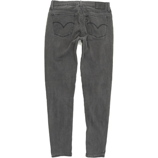 Levi's 710 Super Women Blue Skinny Slim Stretch Jeans W28 L30