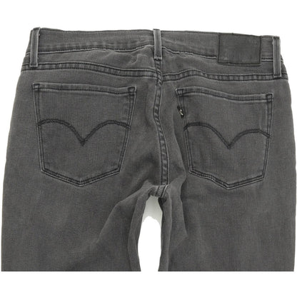 Levi's 710 Super Women Blue Skinny Slim Stretch Jeans W28 L30