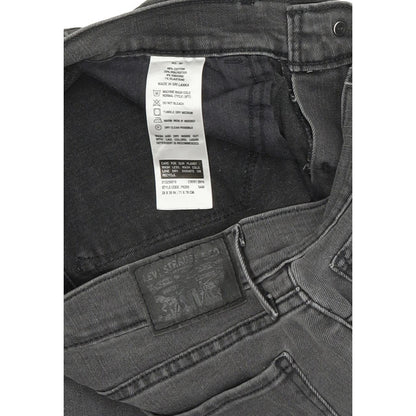 Levi's 710 Super Women Blue Skinny Slim Stretch Jeans W28 L30