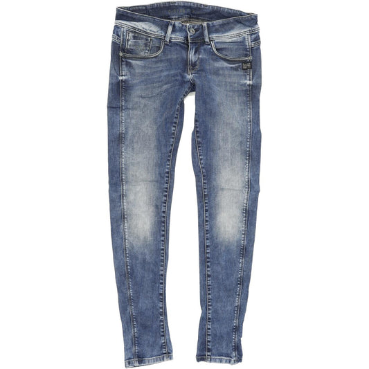 G-Star Midge Women Blue Skinny Slim Stretch Jeans W28 L32