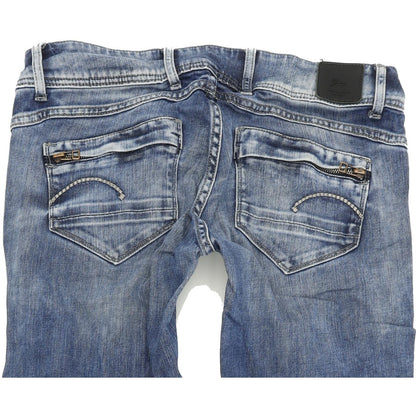 G-Star Midge Women Blue Skinny Slim Stretch Jeans W28 L32