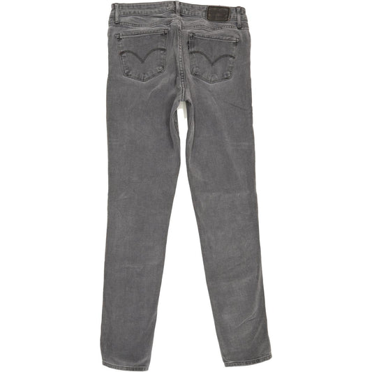 Levi's 711 Women Grey Skinny Slim Jeans W27 L28