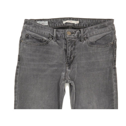 Levi's 711 Women Grey Skinny Slim Jeans W27 L28