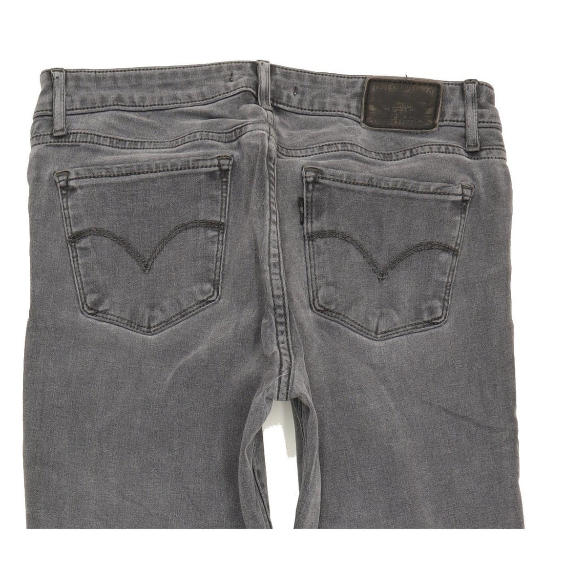 Levi's 711 Women Grey Skinny Slim Jeans W27 L28
