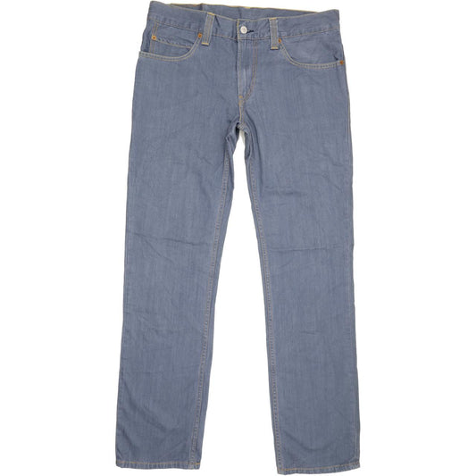 Levi's 511 Men Blue Straight Slim Jeans W34 L32