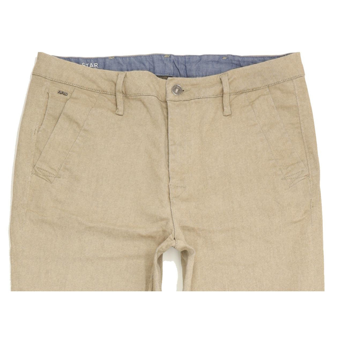 G-Star Bronson Women Beige Skinny Slim Chino Stretch Trousers W30 L29